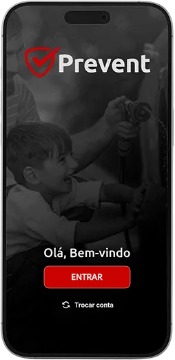App Prevent na tela de login